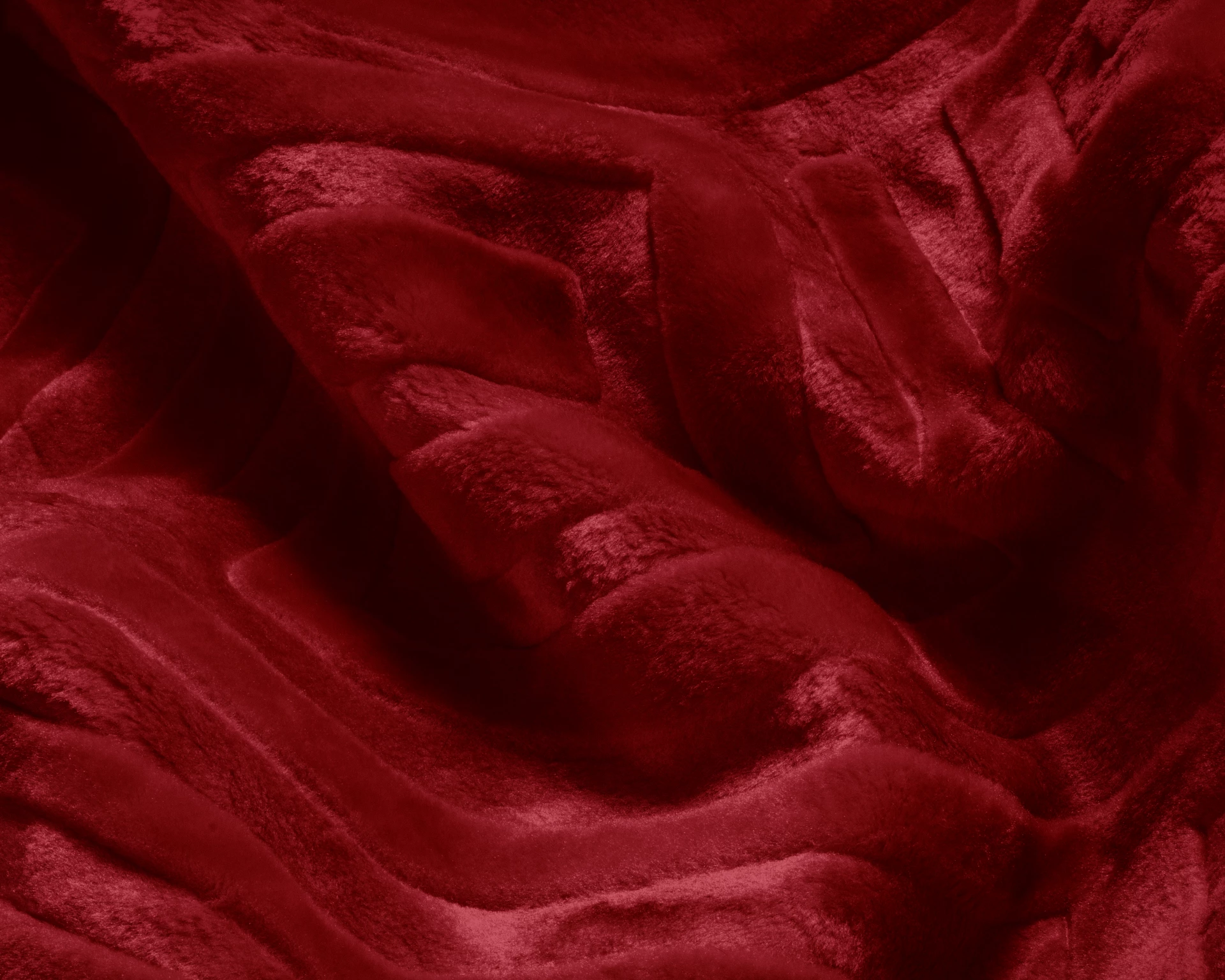 Deken Zeist Rood - Afbeelding 4