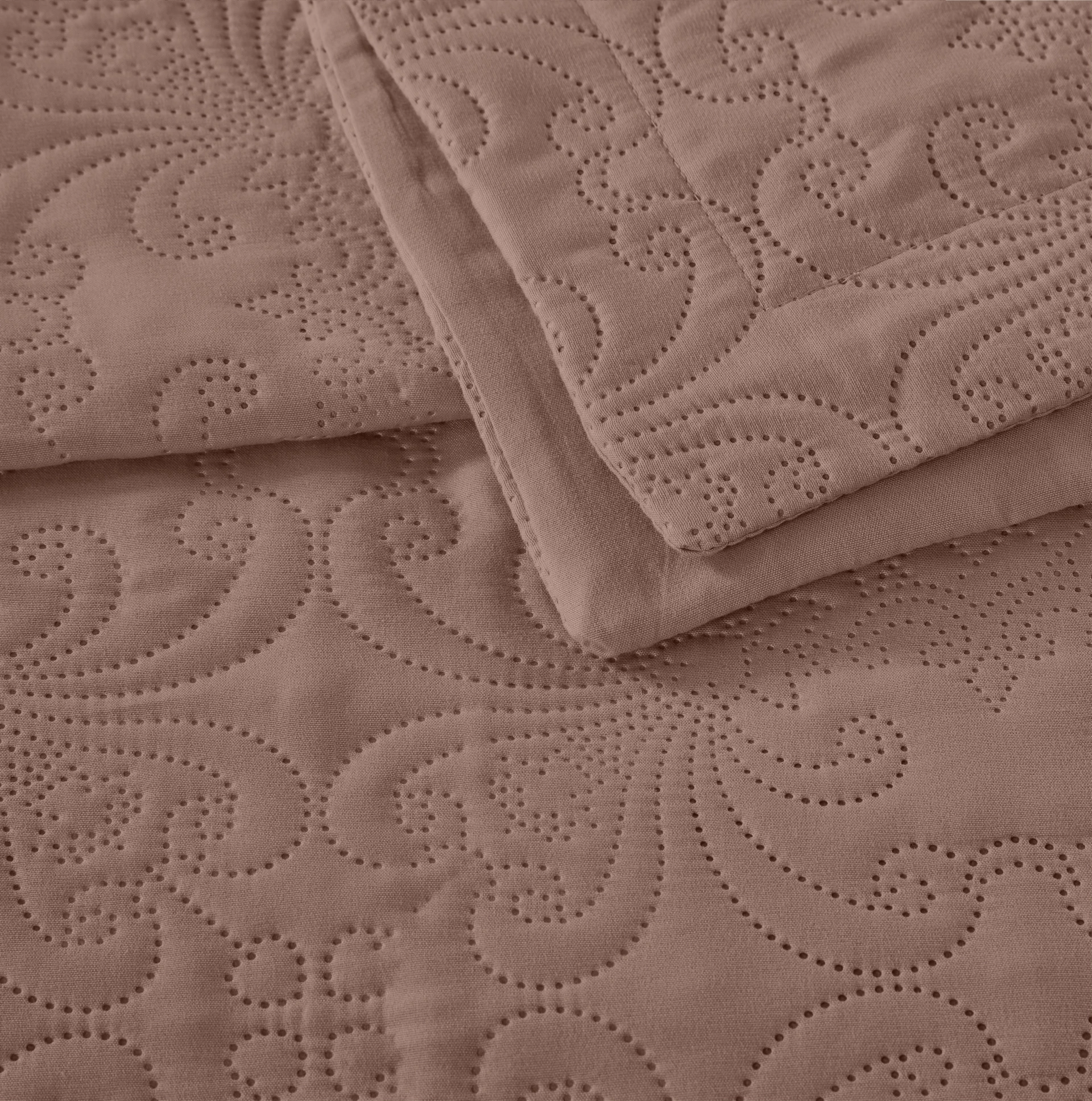 Bedsprei Delft Taupe - Afbeelding 4