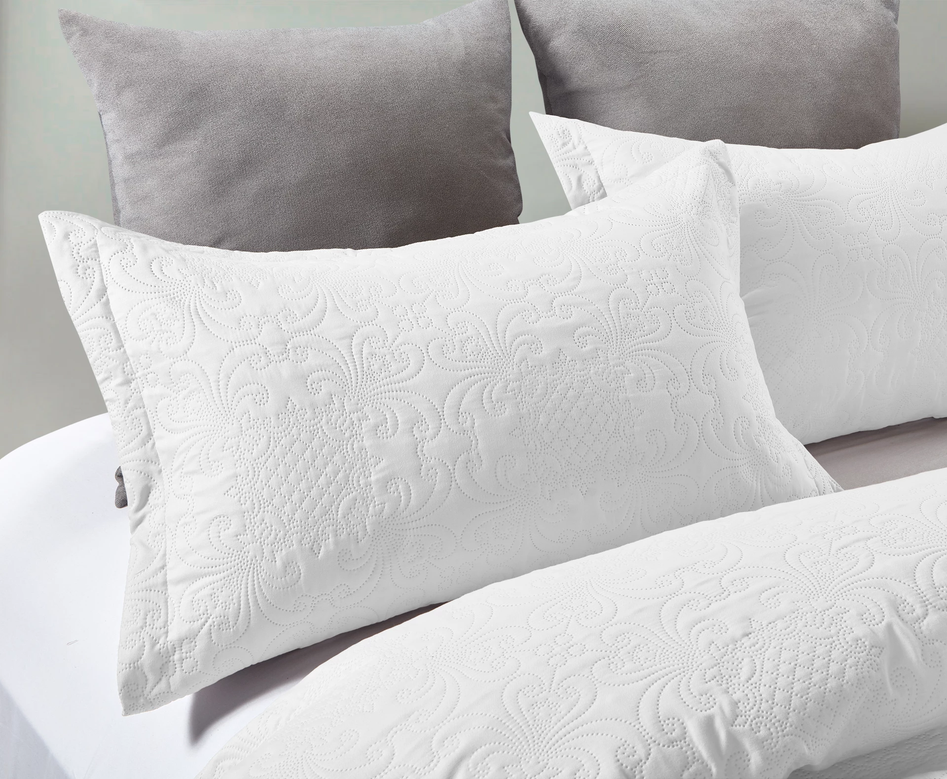 Bedsprei Delft Wit - Afbeelding 5