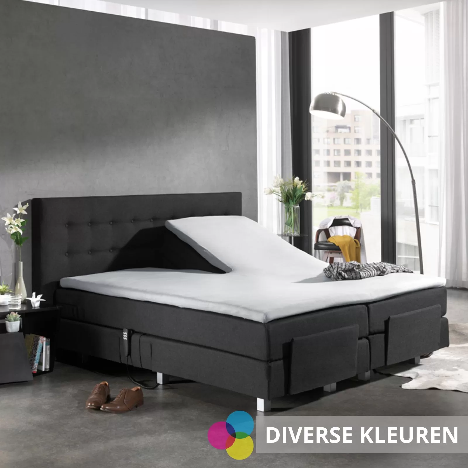 Satijnen Hoeslaken Splittopper