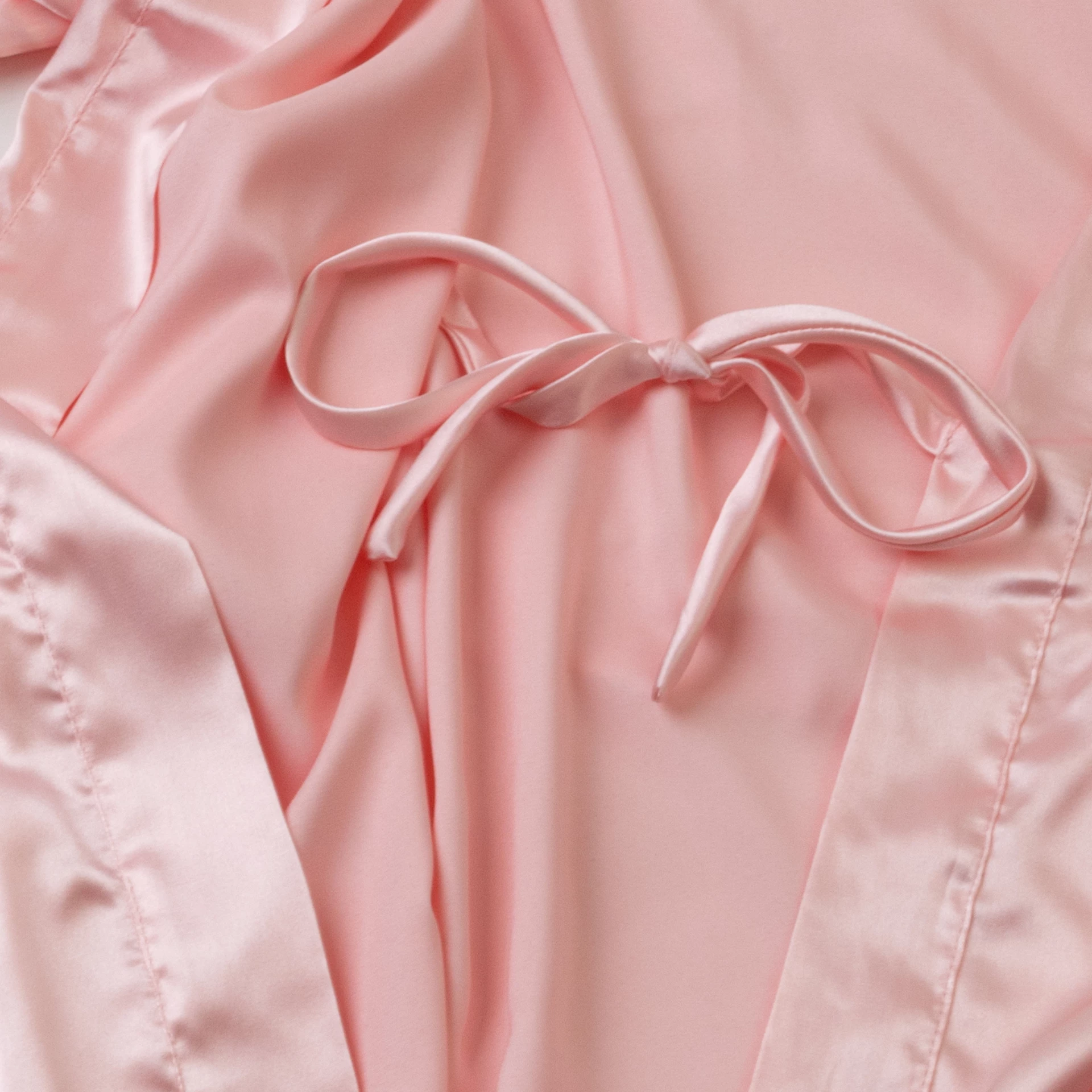 Kimono Satijn Ijmuiden Roze