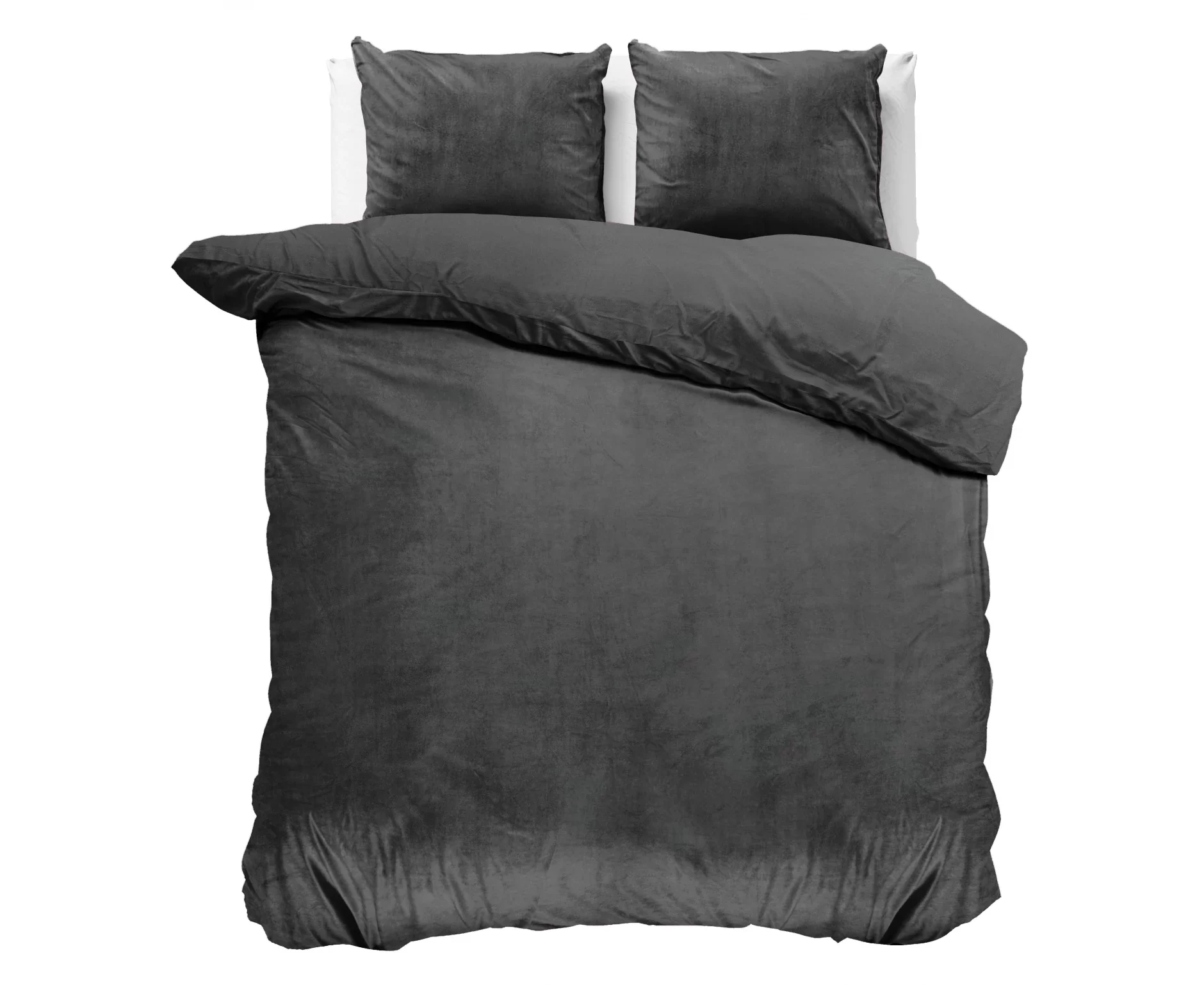 Velvet Dekbedovertrek Amersfoort Antraciet