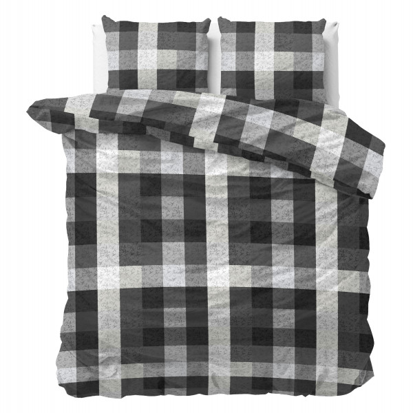 DH Flanel Steef Antraciet