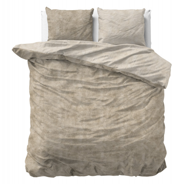 Flanel Washed Cotton Taupe