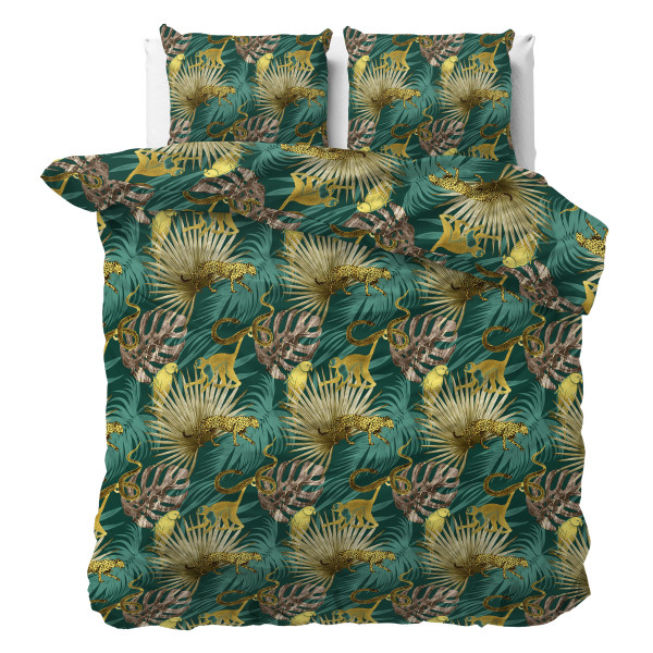 Golden Botanical Green
