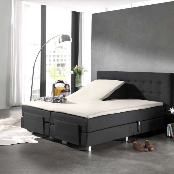 Splittopper Katoen Hoeslaken Creme