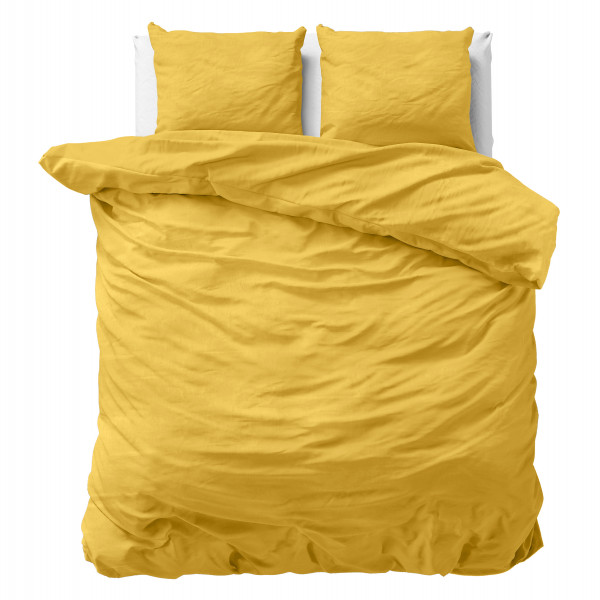 Stone washed Mustard