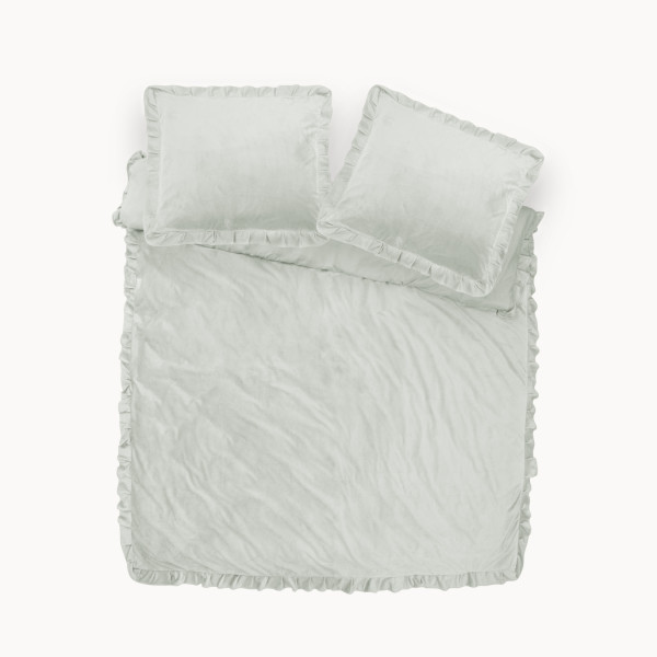 Velvet Ruffles Wit