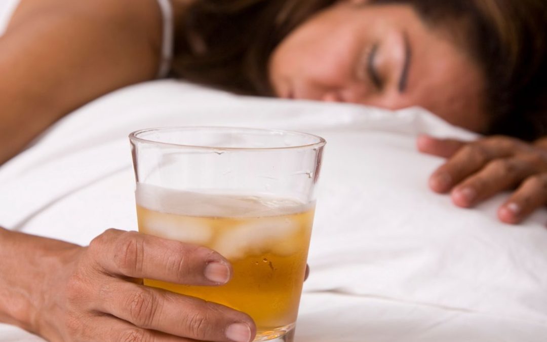 Slaapproblemen door alcohol