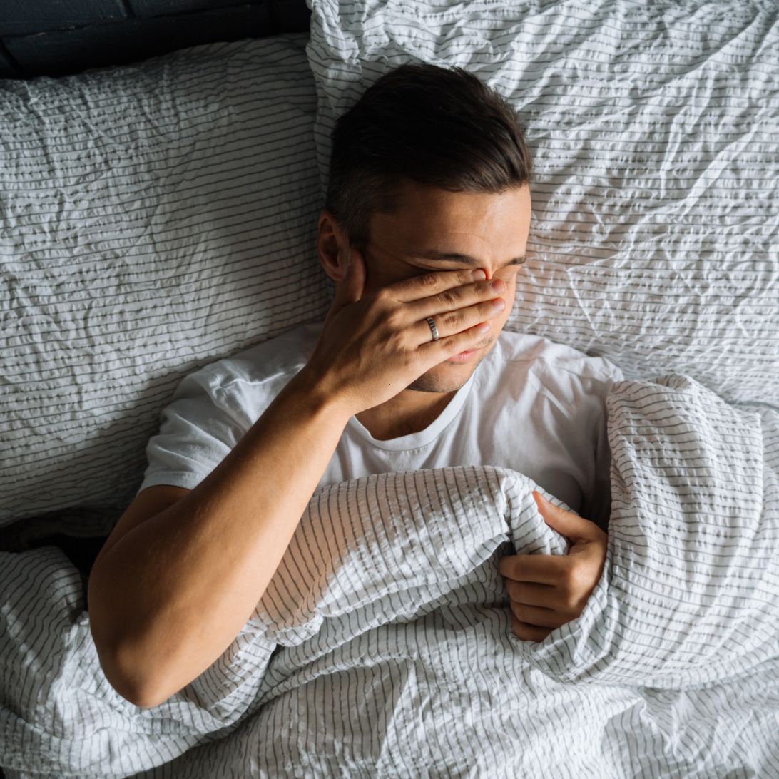 Man wordt wakker op matras van Engel Slaapcomfort